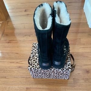 UGG black studded boots, limited style, size… 9